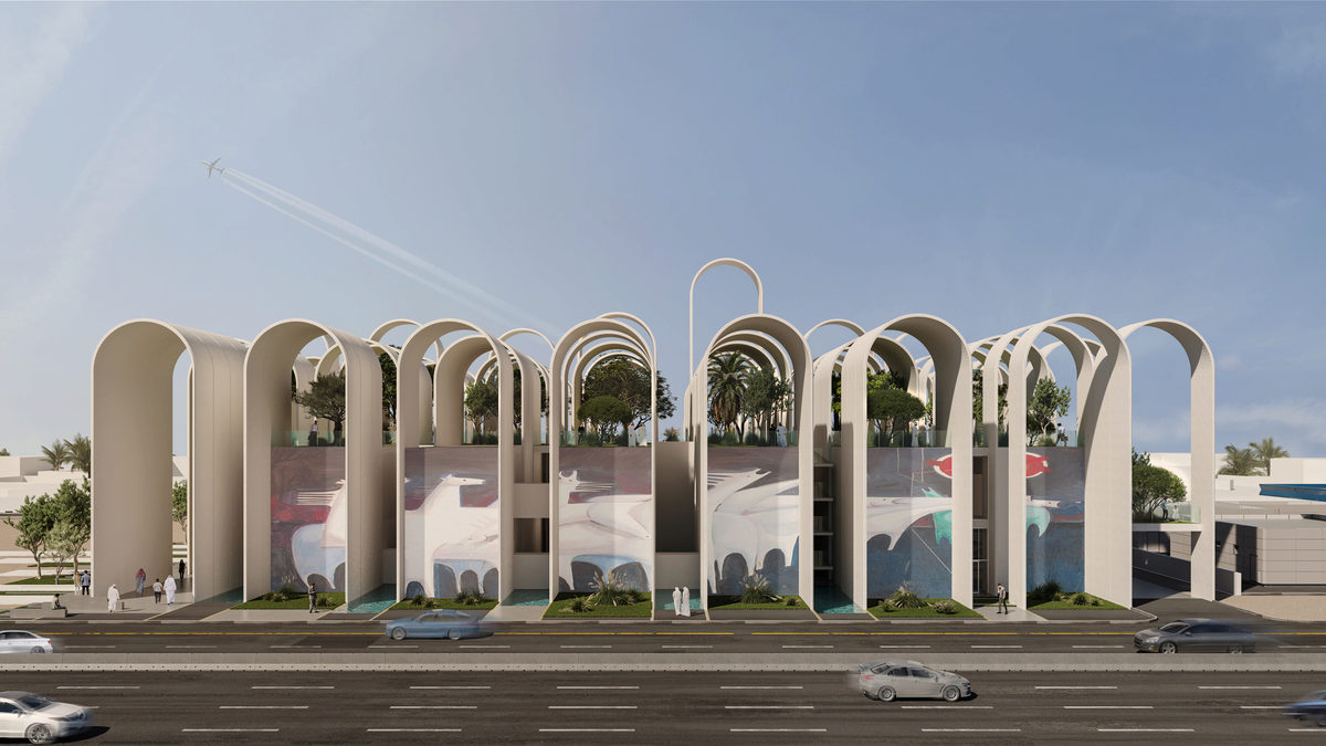 Visualization Of Barjeel Museum For Modern Arab Art In Sharjah Skillmill